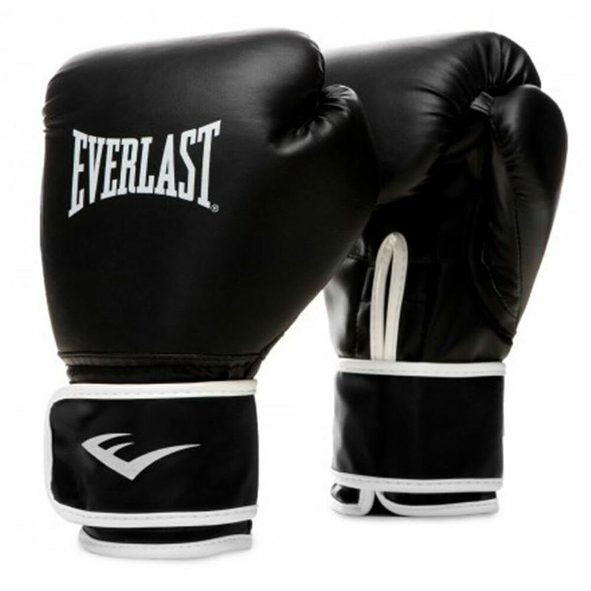 Boxing gloves Everlast Core 2 in black for unisex adults, ideal for outdoor sports and adventures. Buy at revlando.com.