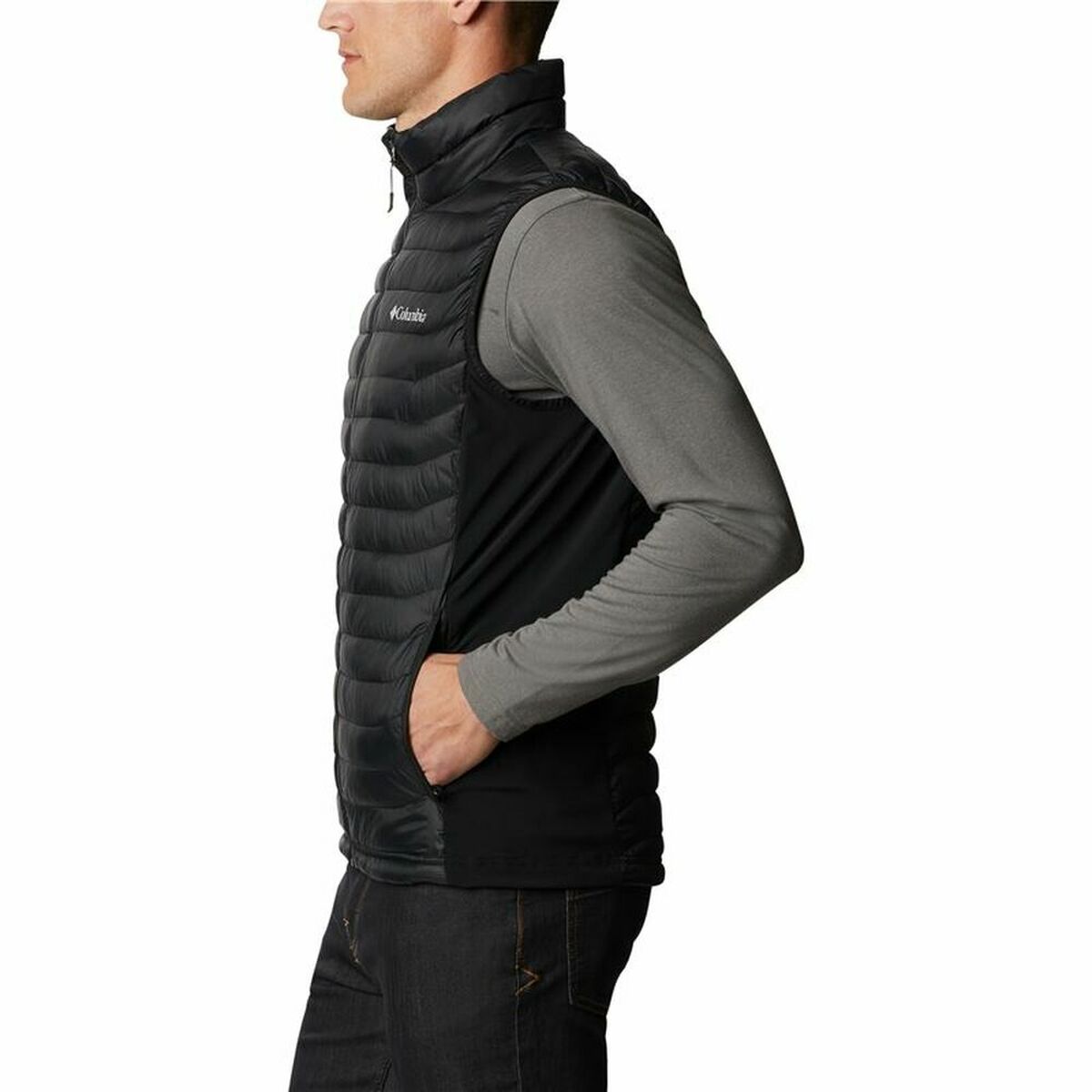 Vest Columbia Powder Pass Black-5