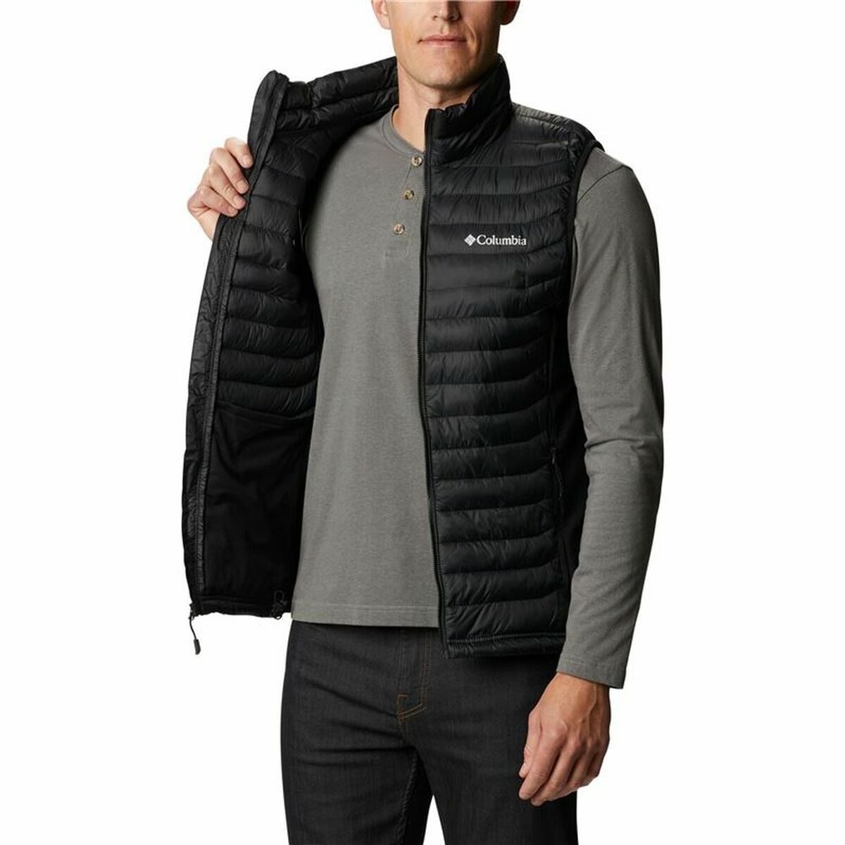 Vest Columbia Powder Pass Black-4