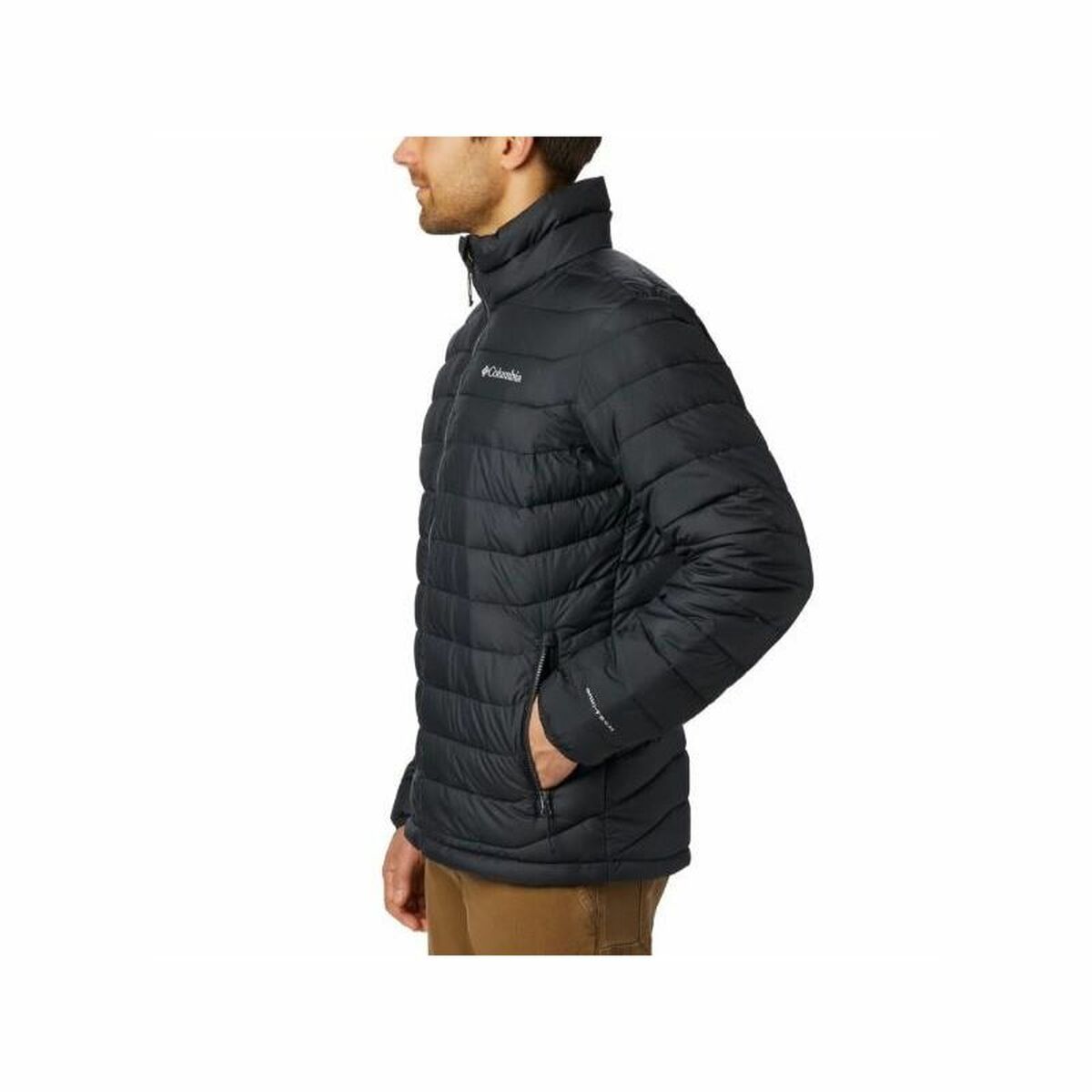 Men's Sports Jacket Columbia  Powder Lite Black-2