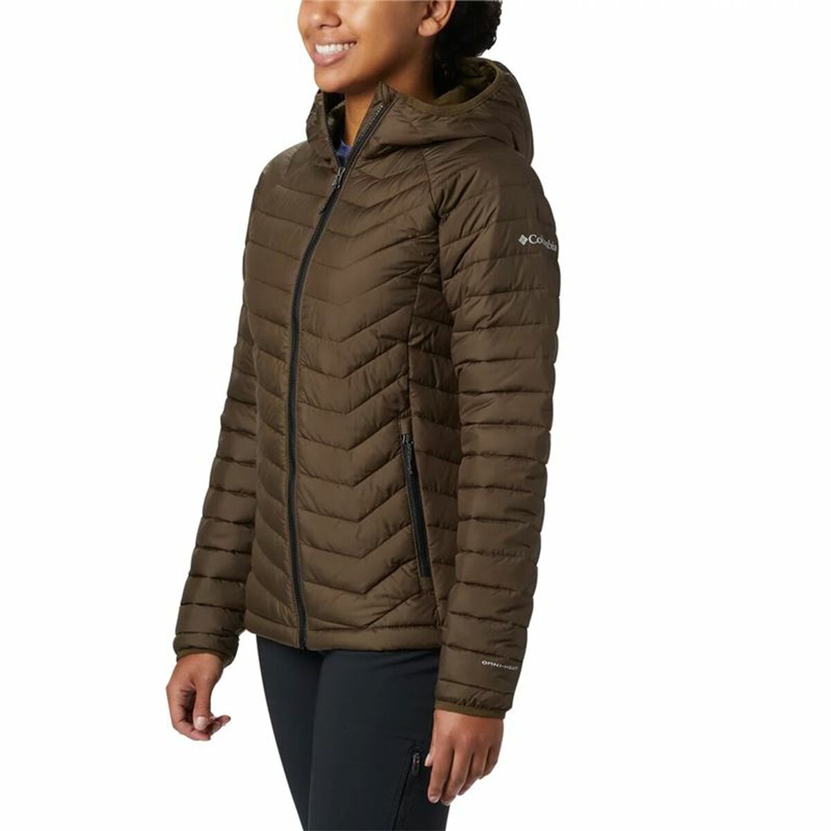 Women's Sports Jacket Trail Columbia Powder Lite™ Olive-0