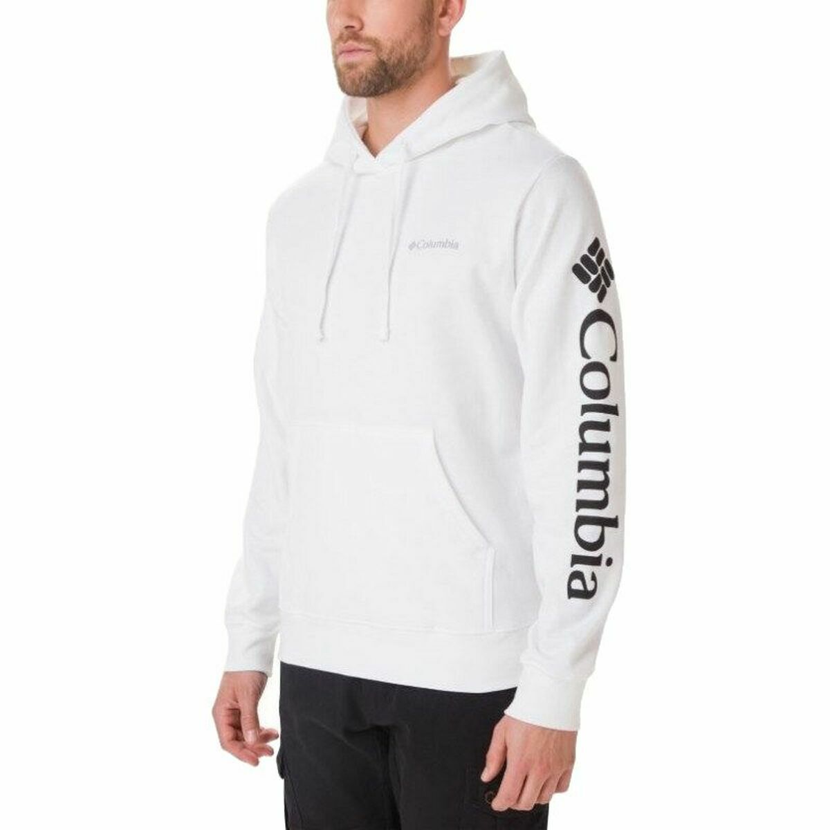 Men’s Hoodie Columbia Viewmont II White-0