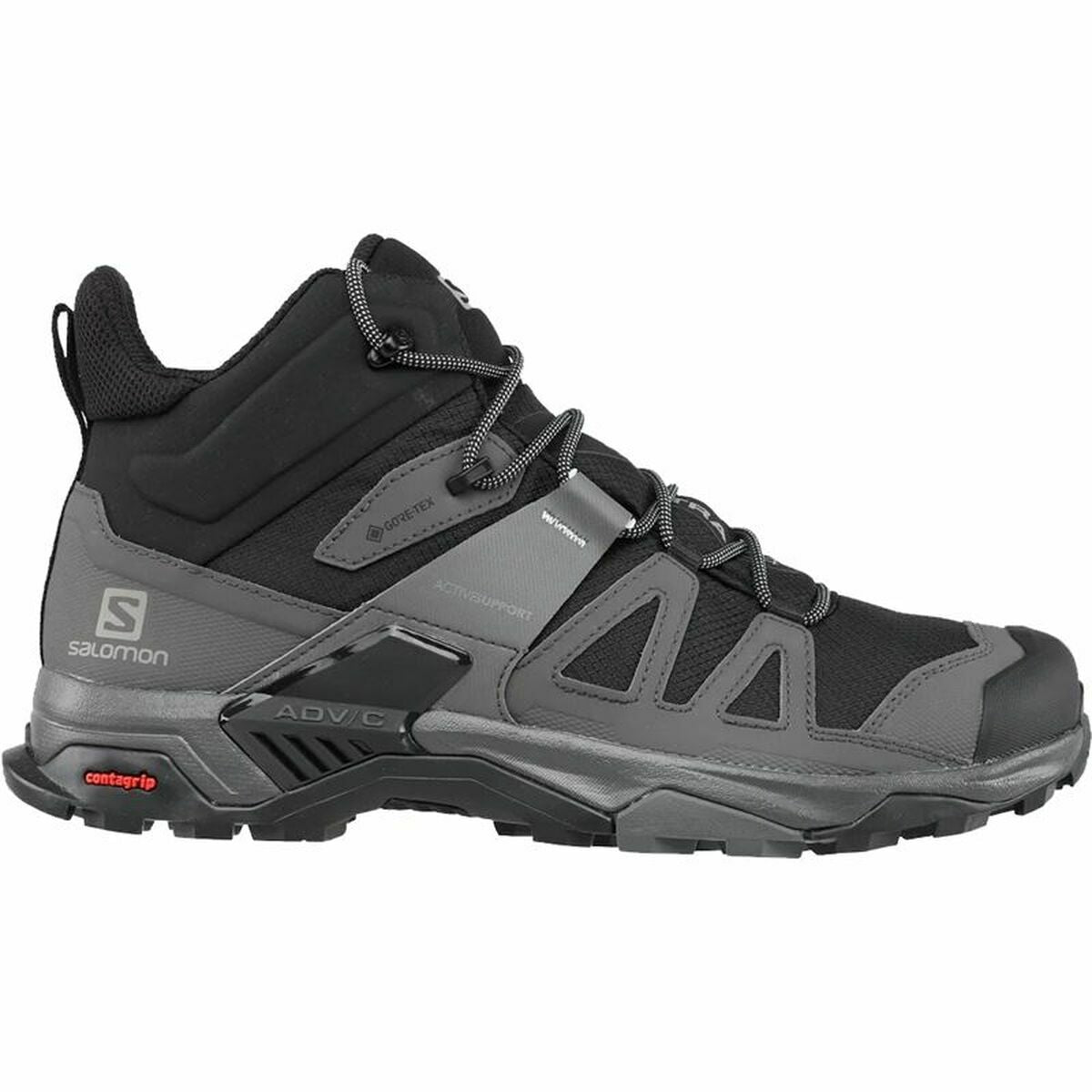 Hiking Boots Salomon X Ultra 4 Mid Gore Tex Black-5