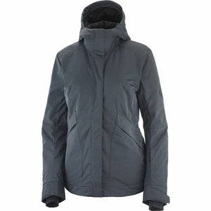 Ski Jacket Salomon Snow Rebel Lady Grey-0