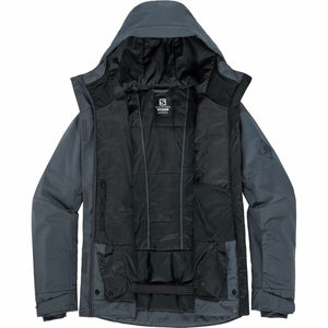 Ski Jacket Salomon Snow Rebel Lady Grey-9