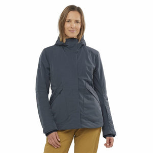 Ski Jacket Salomon Snow Rebel Lady Grey-8