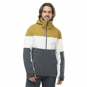 Ski Jacket Salomon Slalom Grey Men-5