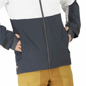 Ski Jacket Salomon Slalom Grey Men-2