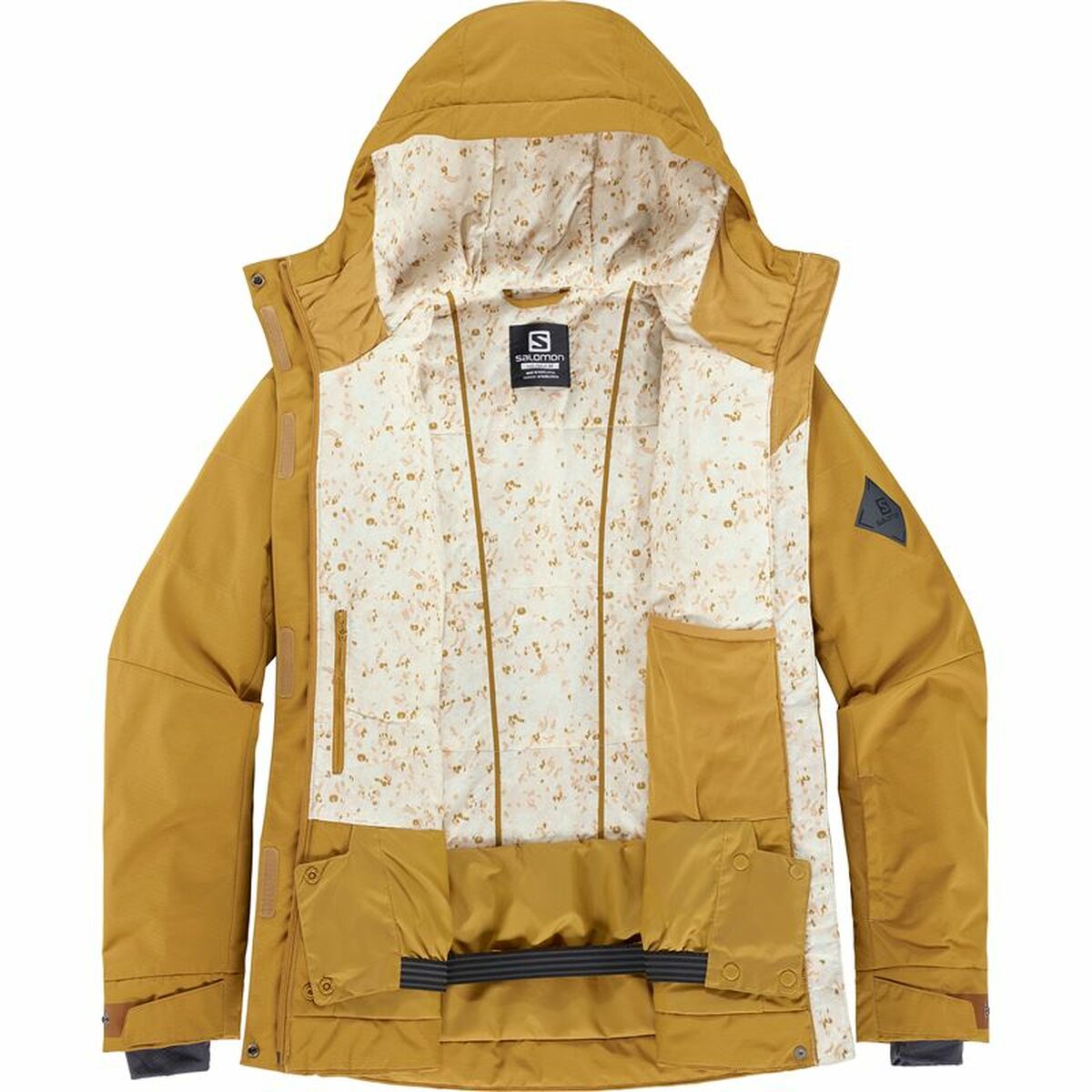 Ski Jacket Salomon Snow Rebel Lady Golden-9