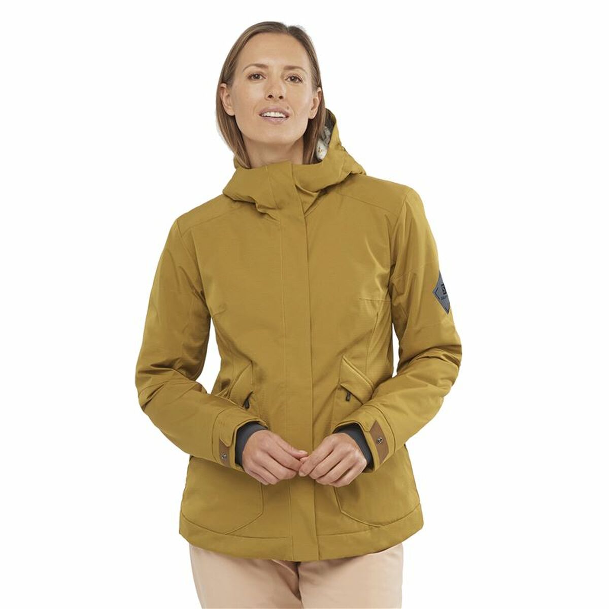 Ski Jacket Salomon Snow Rebel Lady Golden-8