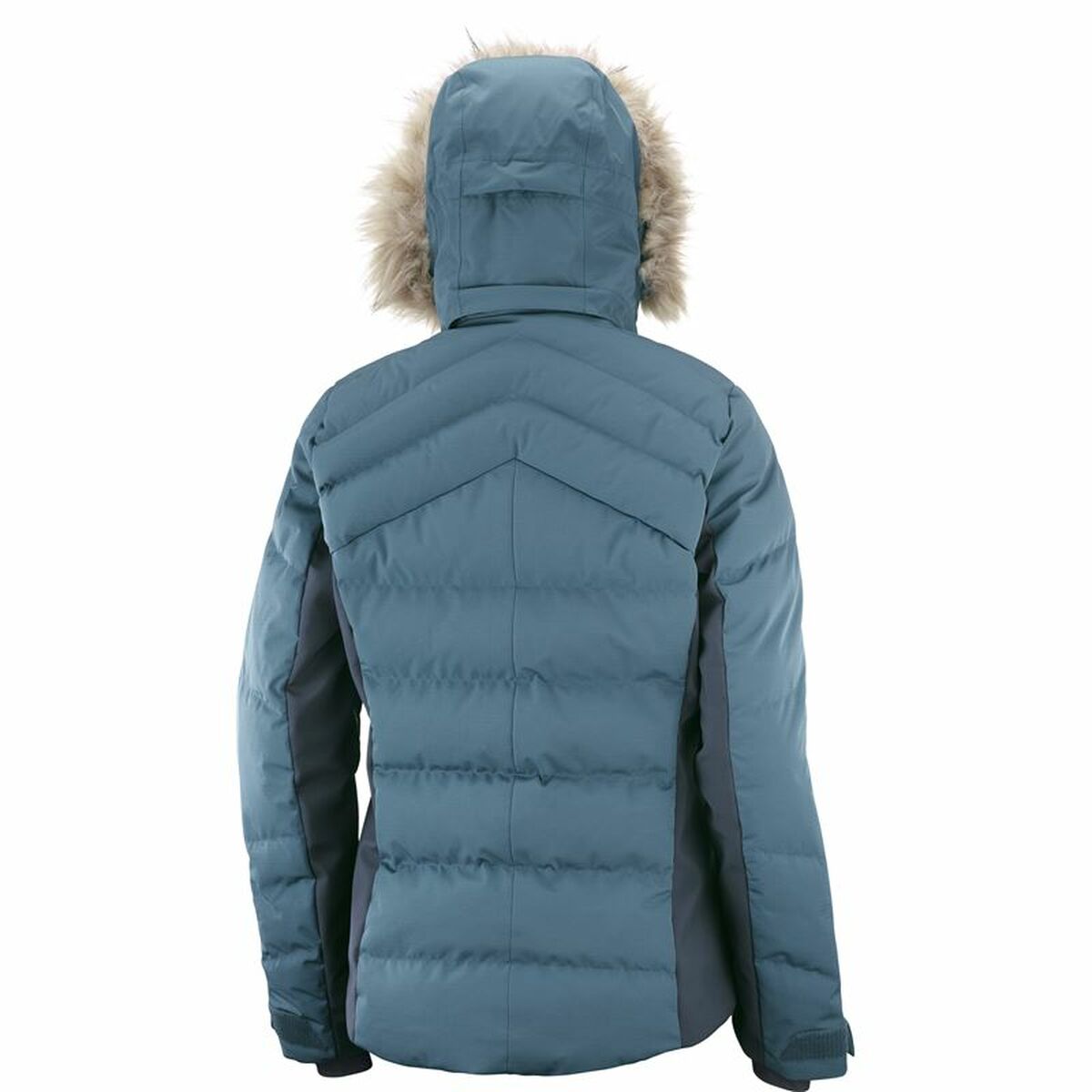 Ski Jacket Salomon Stormcozy Lady Light Blue-8