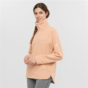 Fleece Lining Salomon Essentiall Cosy Lady Light Pink-5