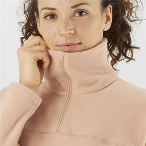 Fleece Lining Salomon Essentiall Cosy Lady Light Pink-3