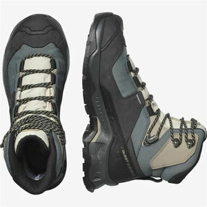 Hiking Boots Salomon Quest Element Gore-Tex Lady Grey-3