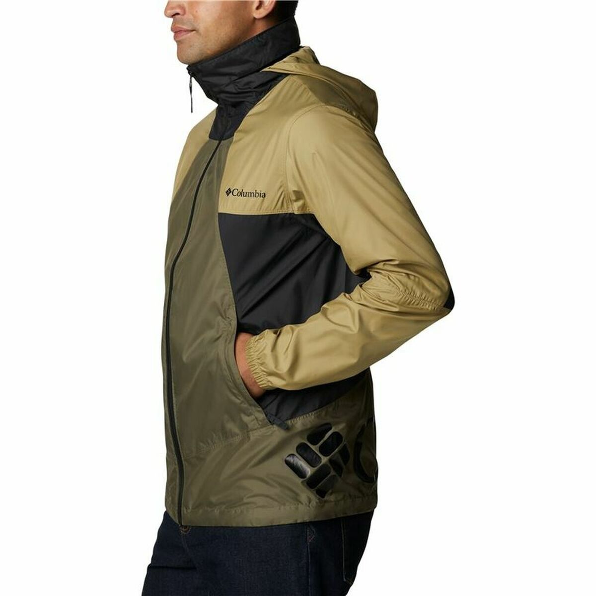 Windcheater Jacket Columbia Point Park Green-10