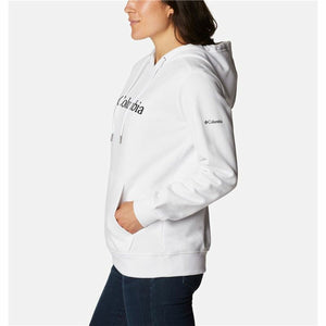 Women’s Hoodie Columbia Logo White-6