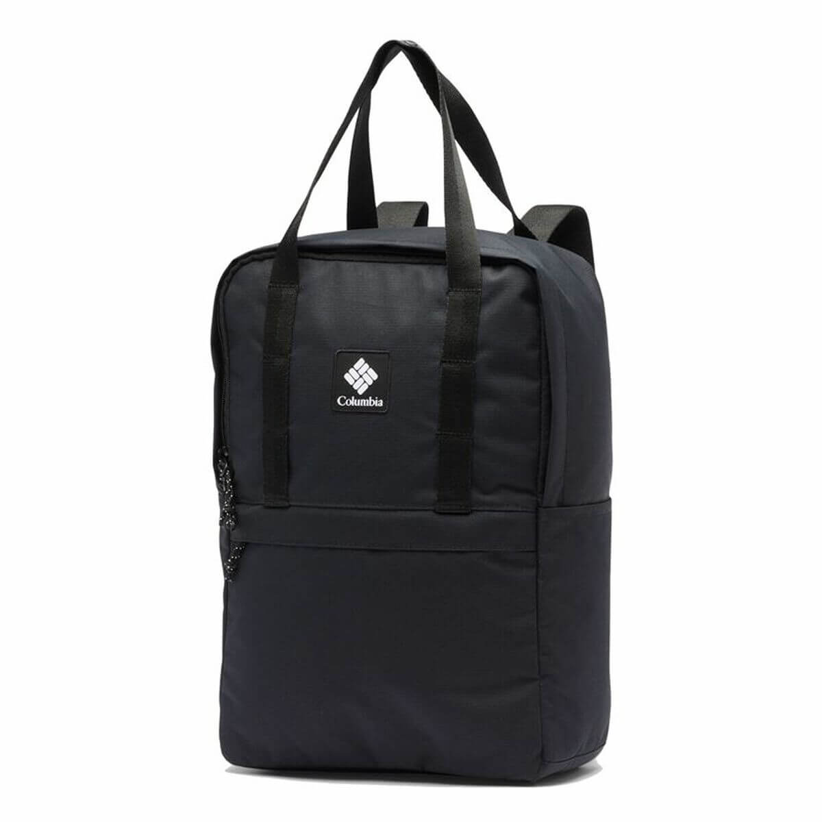 Columbia Trek™ Black gym bag, unisex outdoor camping product, perfect for adventures. Dimensions: 13 x 26.9 x 40 cm.