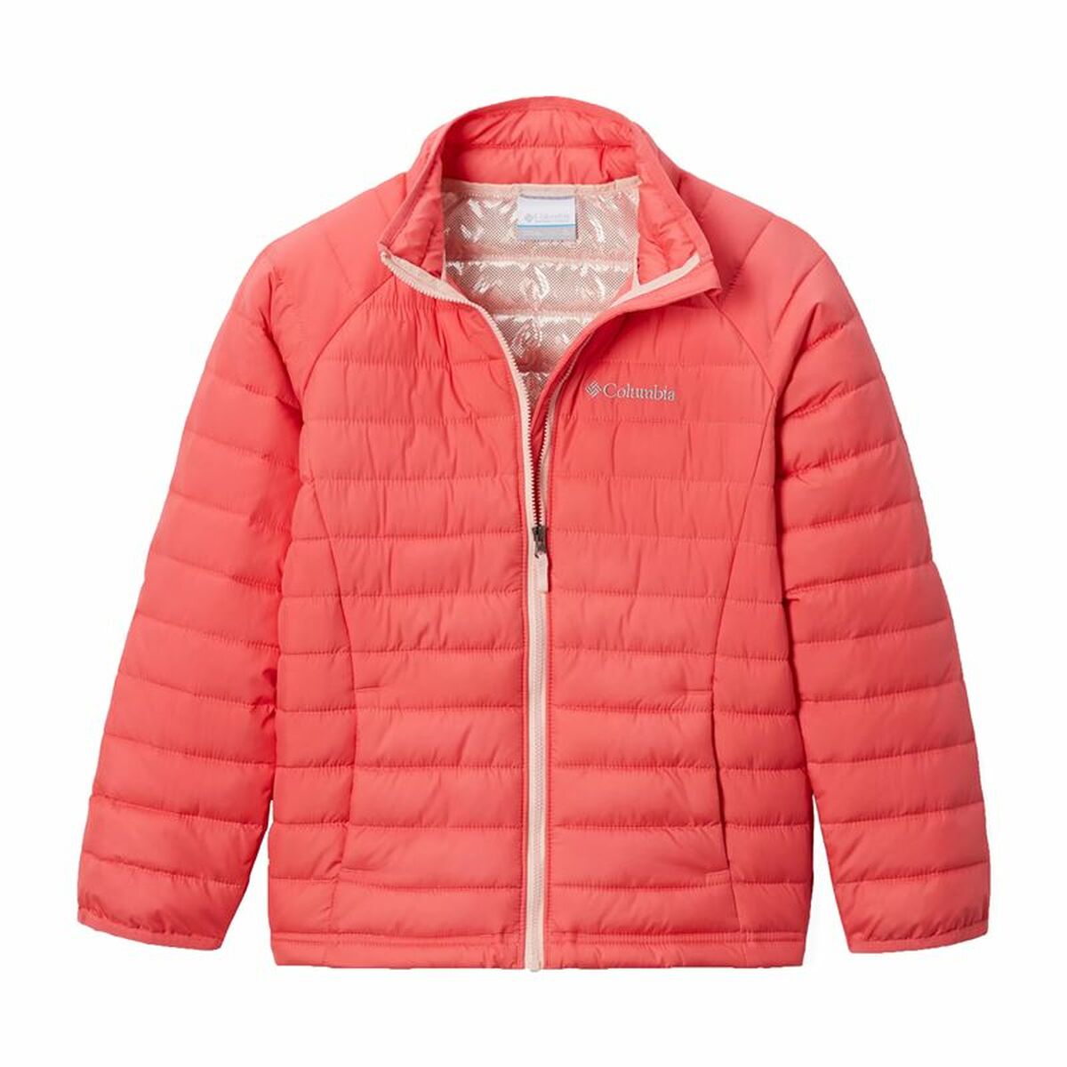 Children's Sports Jacket Columbia Powder Lite™ Salmon-0