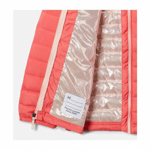 Children's Sports Jacket Columbia Powder Lite™ Salmon-2