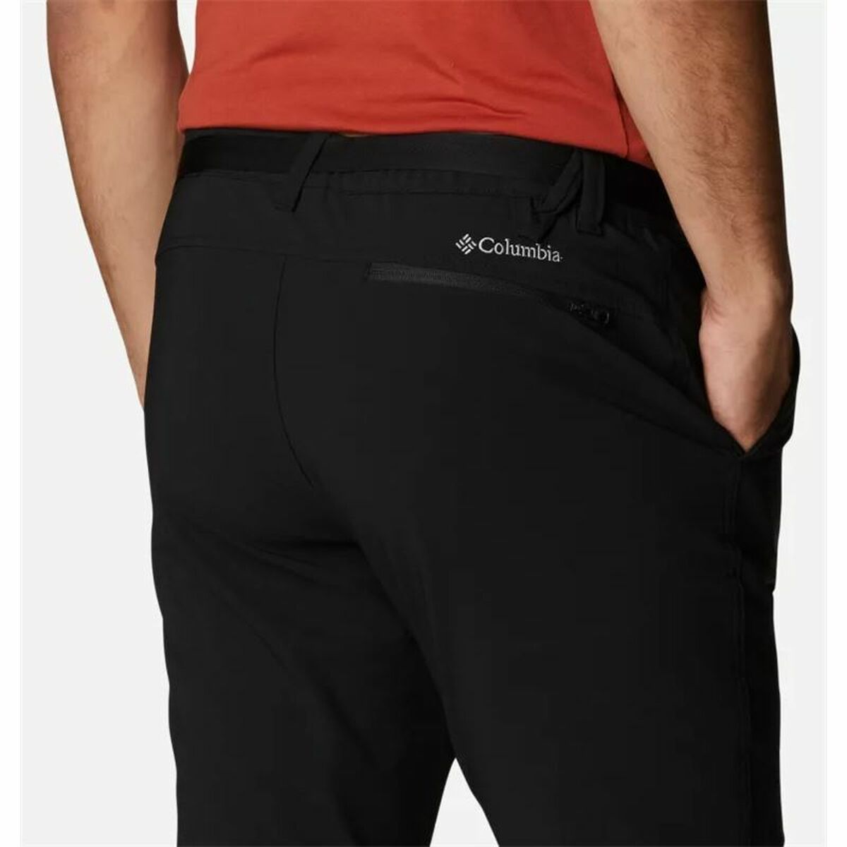 Long Sports Trousers Columbia Maxtrail Black Men-3