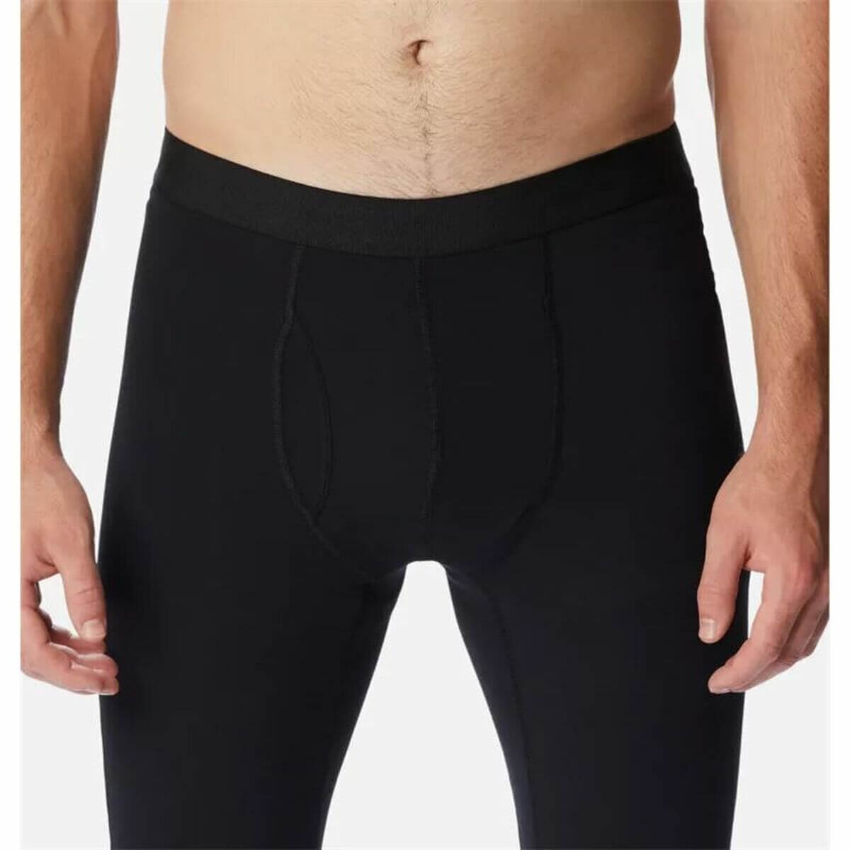 Sports Leggings for Men Columbia Black-3