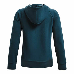 Children’s Hoodie Under Armour Rival Fleece Hoodie Cyan-4