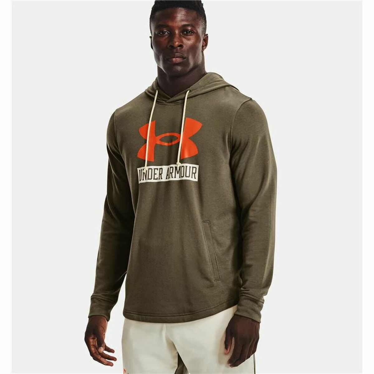 Men’s Hoodie Under Armour  Hoodie  Khaki-8