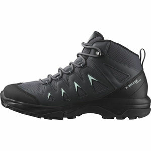 Hiking Boots Salomon X Braze Mid Gore-Tex Lady Black-7