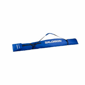 Salomon Original ski rack in blue, designed for outdoor adventures and camping, featuring a convenient zip fastening.