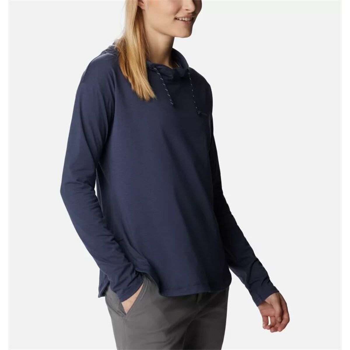 Women’s Hoodie Columbia Sun Trek™ Navy Blue-4