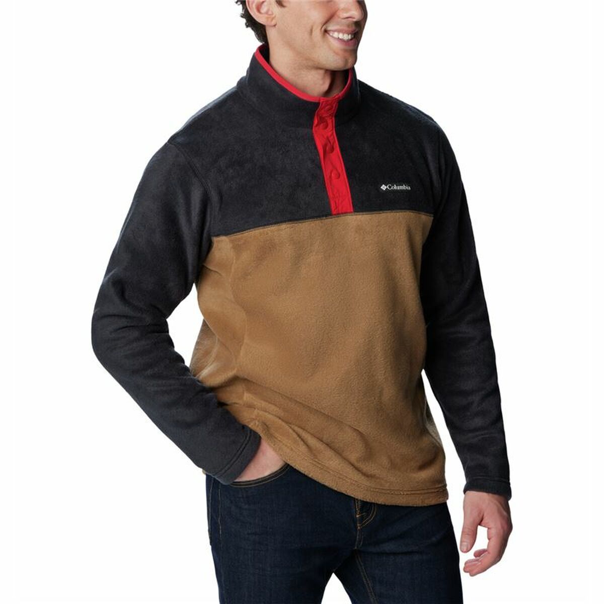 Fleece Lining Columbia Steens Mountain™ Half Snap Men-4