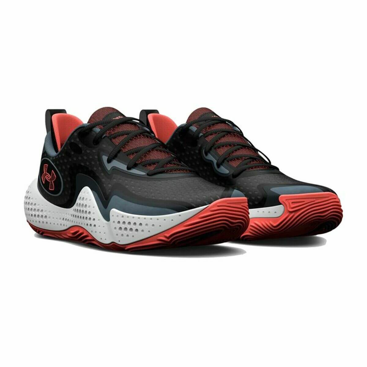 Basketball Shoes for Adults Under Armour Spawn 5 Black-0