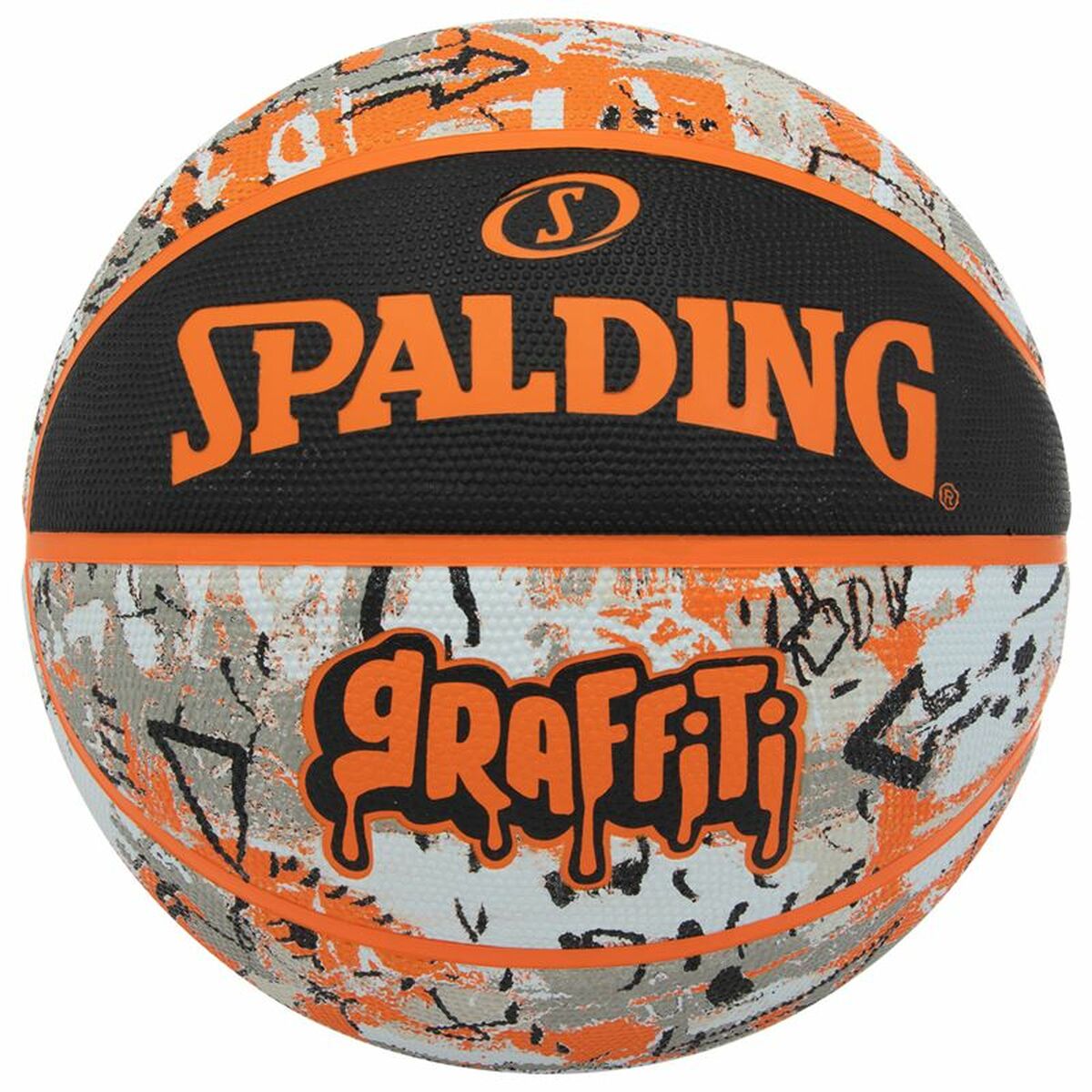 Basketball Ball Spalding Graffiti-0