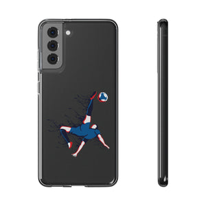 Funda para teléfono Fútbol Patada de bicicleta