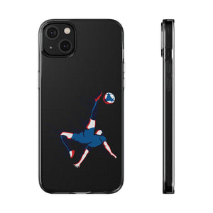 Funda para teléfono Fútbol Patada de bicicleta