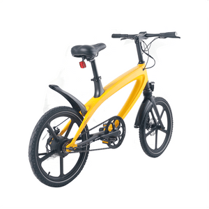 The Official Solar Beam Yellow E-Bike with Built-in Speakers & Bluetooth (Range up to 60km) - Effortless Transportation with Integrated Music Streaming