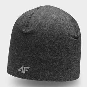 4F Unisex Double-Sided Running Cap - Dark Grey, Flat Seams, Comfortable Fit