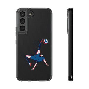 Funda para teléfono Fútbol Patada de bicicleta