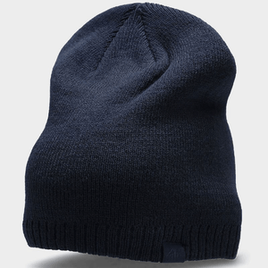 4F Men's Navy Winter Hat - Stylish & Comfortable Beanie with 4F Logo