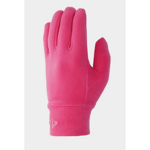 4F Jr Touch Screen Gloves for Kids - Thermal Comfort, Softness & Style, Pink