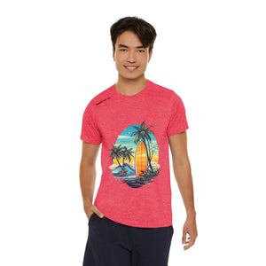 Camiseta deportiva de surf para hombre