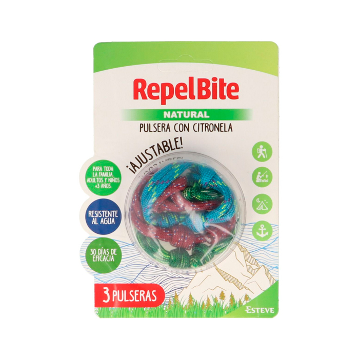 Repel Bite Natura Kids Mosquito Bracelet - Natural, Stylish & Long-Lasting Protection