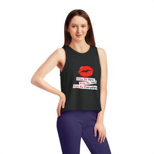 Camiseta sin mangas corta bailarina para mujer