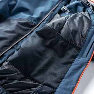 Elbrus Limmen M Ski Jacket - Men's Navy Blue and White | Waterproof & Breathable