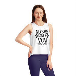 Camiseta sin mangas corta bailarina para mujer