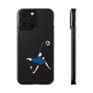 Funda para teléfono Fútbol Patada de bicicleta