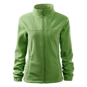 Chaqueta polar Malfini para mujer - Antipilling, cálida, ajustable - Verde