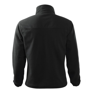 Malfini Men's Fleece Jacket M, Dark Graphite - Full-Length Zip, Insulating, Anti-Pilling Finish | Perfect for Chilly Days