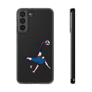 Funda para teléfono Fútbol Patada de bicicleta