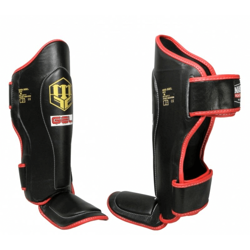 MASTERS NSS-3 GEL 1154-M Shin and Foot Protectors - Ultimate Protection for Combat Sports